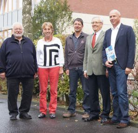 Spendenübergabe an den Freundeskreis der Marien-Hauptschule